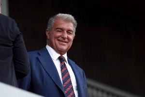 拉波尔塔谈退出欧超：早已和皇马进行过沟通，希望和欧足联达协议